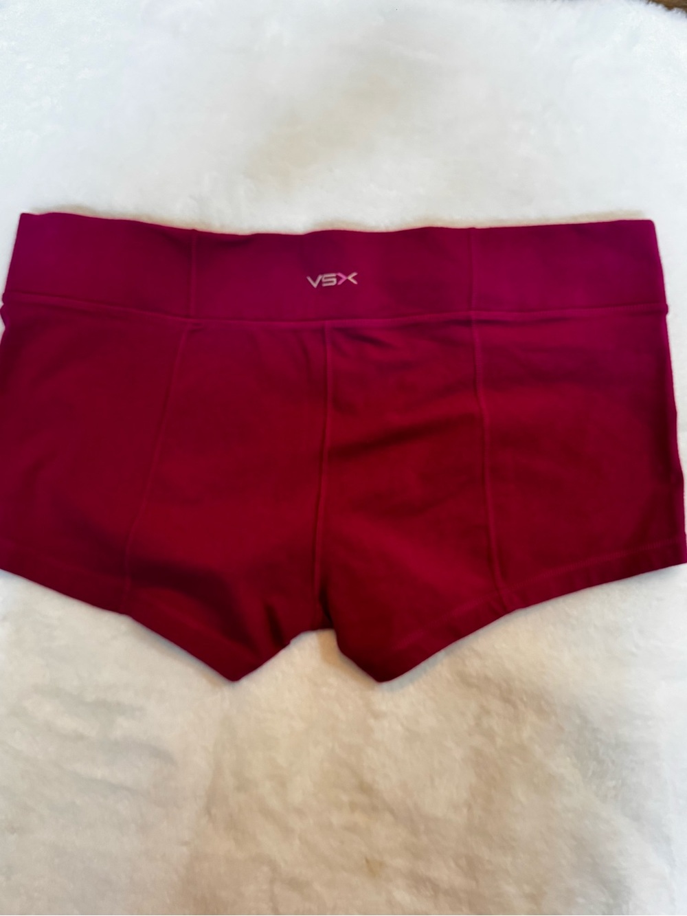 ✅ “VSX Sport” Magenta Athletic Tight Fit Boyshorts